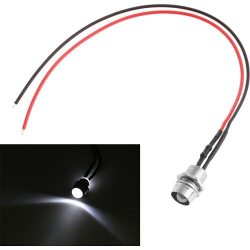 1x LED Indicateur Lumière Dash Directionnel Voiture Moto Bateau 12V Rouge Q9QD