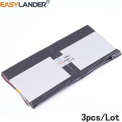 3pcs/Lot 3.7V 7500mAH SD 4318181 ( polymer lithium ion / Li-ion battery ) for tablet pc PIPO M9 pro 3g / max M9 quad core