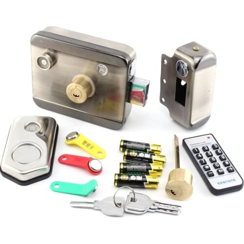 Stainless Steel TM1990D-F5 Keyfob Lock Integrated lock Battery power supply with 10 piece TM Tag
