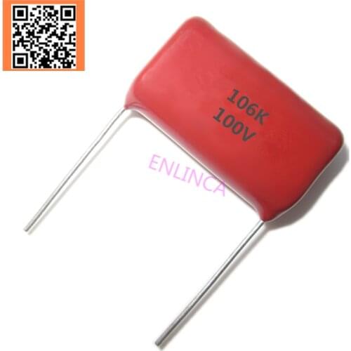 CBB 100v 10uf 106k 106 100v 10% DIP CBB Polypropylene film capacitor