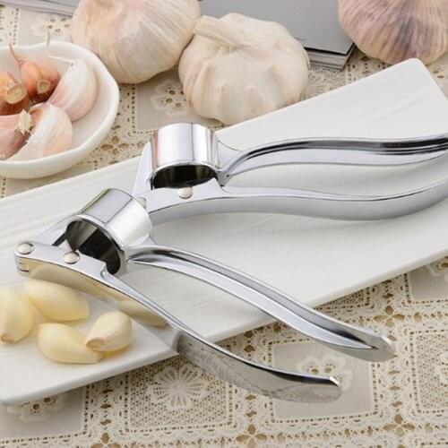 Garlic Hand Press Squeeze Press Presser Crusher Ginger Squeezer Slicer Masher Kitchen Tool