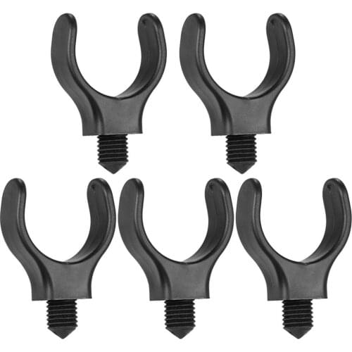 5pcs Fishing Rod Holders Telescopic Fishing Rod Support Stand Head Carp Fishing Accessories Sea pole support head U SHAPE