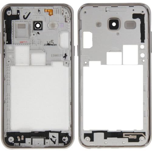 For Samsung Galaxy J5 SM-J500 Silver/Black/Gold Color Rear Back Housing Frame Plate Middle Cover