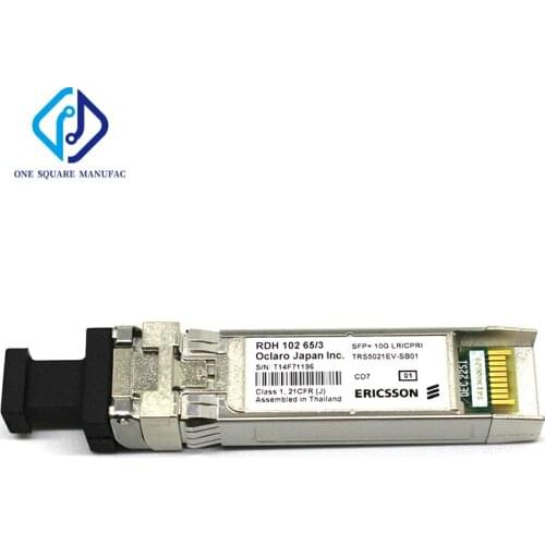 ERICSSON RDH 102 65/3 SFP+10G LR/CPRI TRS5021EV-SB01 Optical Fiber Transceiver