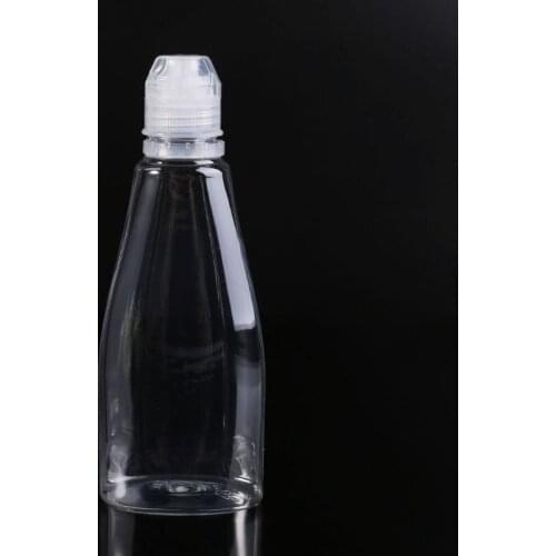 Squeezable Bottle Condiments Container Travel Sized Reusable Dispenser Of 400g Honey Capacity For Sauce Ketchup Honey T3LE