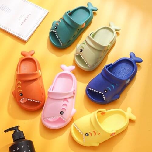 Casual Children Slippers Cartoons Kids Slippers Non-Slip Girls Shoes Breathable Boys Shoes Comfortable Home Kids Flip Flop
