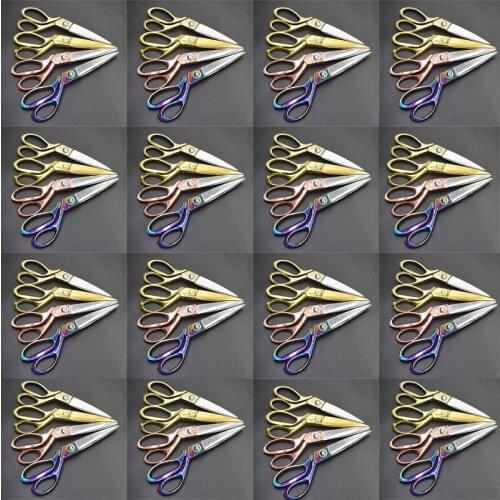 DIY Professional Cutting Scissors Sewing Scissors for Tailor Needlework Fabric Stainless Steel Dressmaker Cutter Shears Scissors