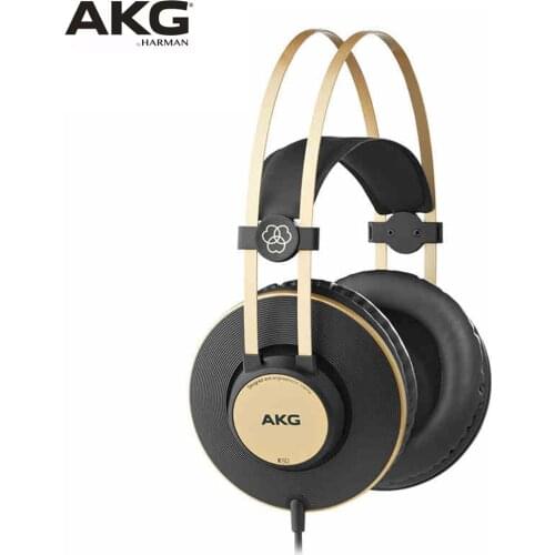 AKG K92 Professional Monitor Headphones Wired Hifi Headset Game Music Pure Sound Earphone for Recording/piano/electric Guitar/PC