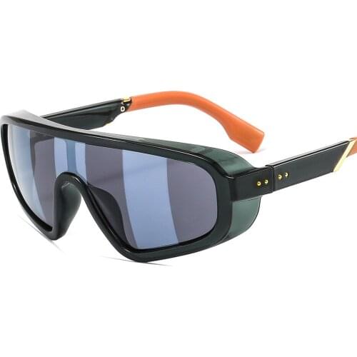 Cool Outdoor Sports Sunglasses Men Goggles Glasses For Driving UV400 Protection Fishing Eyewear Oversize Sun Glasses Male Shades