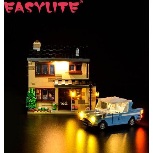 LED Light Set For 75968 4 Privet Drive Toy Lighting Set Building Blocks Bricks Only Lighting Kit Not Include Model