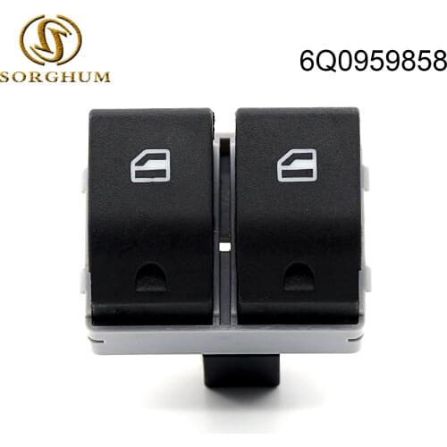 High Quality 6Q0959858 Power Master Window Switch For VW Polo 9N 2001-2009 6Q0959858A