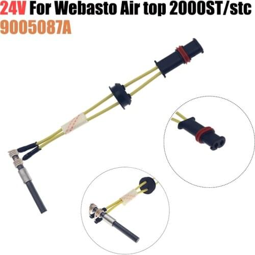 24V Car Auto Truck Parking Heater Ceramic Glow Plug For Webasto Air Top 2000ST/stc High Performance Heater Replacement 9005087A