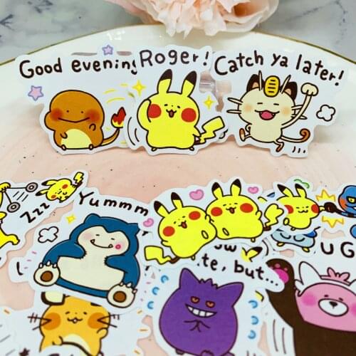 32PCS cute cartoon Stickers Crafts And Scrapbooking stickers book Student label Decorative sticker DIY Stationery