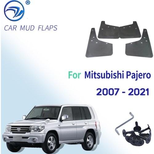 For Mitsubishi Pajero Montero 2007 - 2016 Car Front & Rear Mud Fender Flaps Splash Guards Mudflaps Mudguard 4PCS