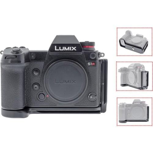 Peipro Quick Release Plate 1/4 Screw Arca Swiss For Lumix Camera S1 S1R Quick Release Clamp Camera Screw Accessories L Plate