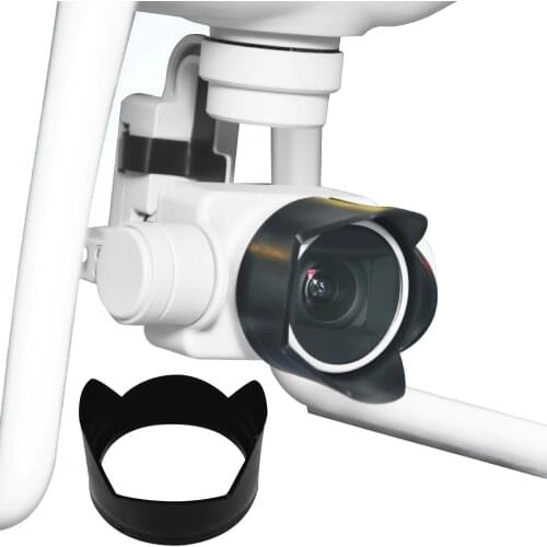 SUNNYLIFE Camera Lens Hood Sun Shade Visera Cap Case Paraluce Streulichtblende for DJI Phantom 3 4 Phantom3 Phantom4 Accessories