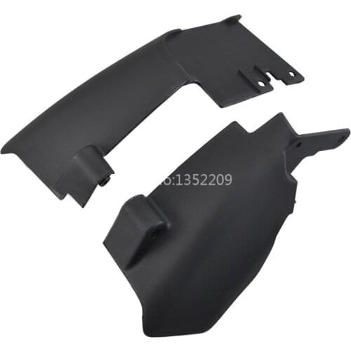 Motorcycle Mid-Frame Air Deflector Heat Shield Decorative For Harley Dyna 2006-2017 Models Black Upper Fairing Accents