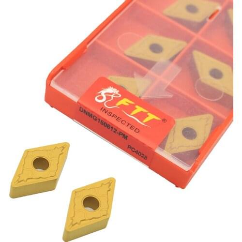 DNMG150612 PM PC4025 External Turning Tools Carbide insert Lathe cutter Tool turning insert For processing steel parts