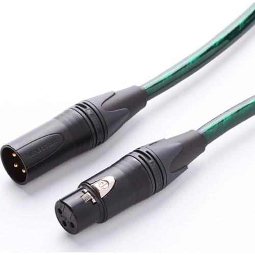 XLR Male to Female Microphone Cable Stereo Audio Speakers Balanced Cables