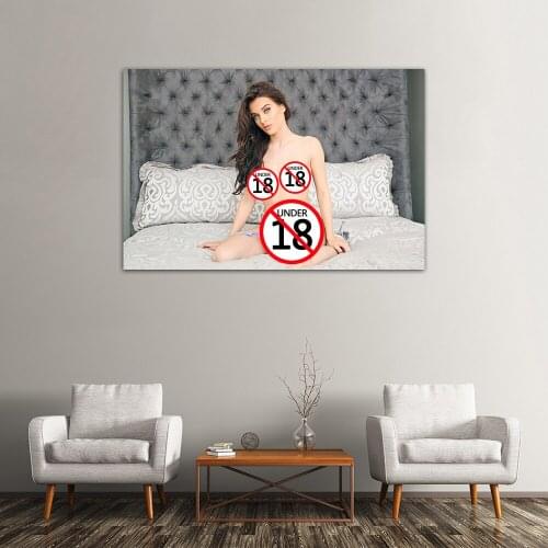 Beautiful Model Charming Girl Hot Body Wall Art Poster Canvas Painting for Living Room Decor Decorative Wallpaper