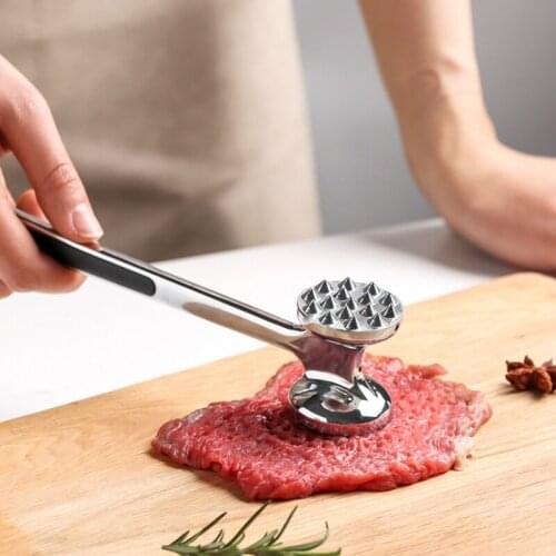 One of the kitchen supplies, the shell nut, double-headed meat hammer, meat tenderizer, practical gadgets, garlic hammer maker