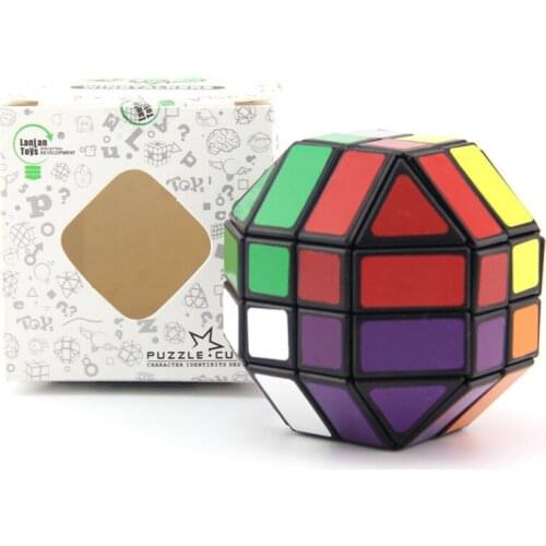 LanLan 4x4 Sepaktakraw Sepa Takraw Rattan Ball Magic Cube Professional Speed Antistress Educational Toys For Children