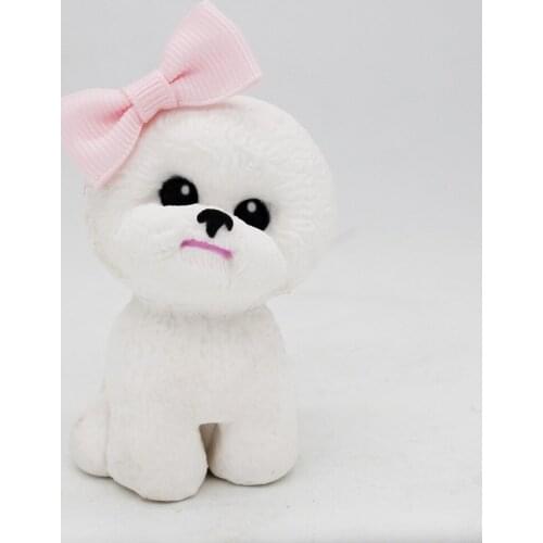 Bear pet dog 3D aromatherapy plaster decoration mold DIY handmade chocolate cake decoration mold C1243