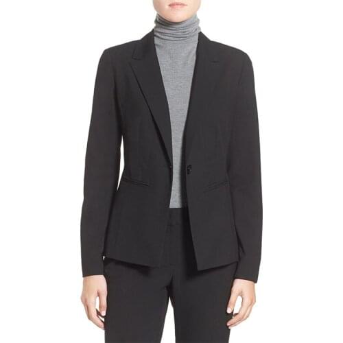 New black women business suits formal office suits work elegant womens pant suits ladies winter formal suit womens tuxedo