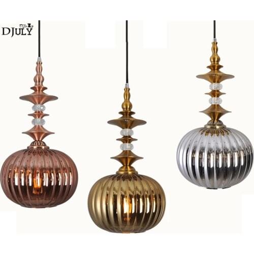 Turkey retro style stained glass shade pendant lights for coffee store bar classic suspension luminaire loft decor hanging lamp