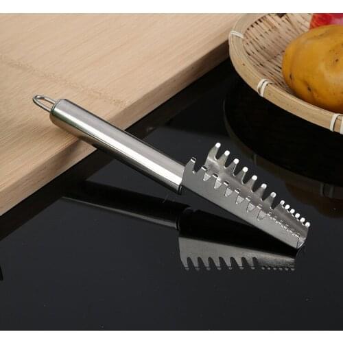 Stainless Steel Fish Scale Planer Manual Scraper Creative Kitchen Gadgets