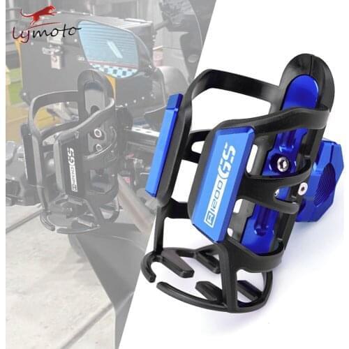 For BMW R1200GS R1250GS R 1200 1250 GS Hot Deals Universal Motorcycle Accessories Holder CNC Aluminum Beverage Water Bottle Cage