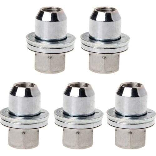 High Quality 1 Set / 5 Pcs Auto Car Nuts For Land Rover Discovery 3 4 5 Range Rover Sport Alloy Wheel Nut LR068126 Hot New
