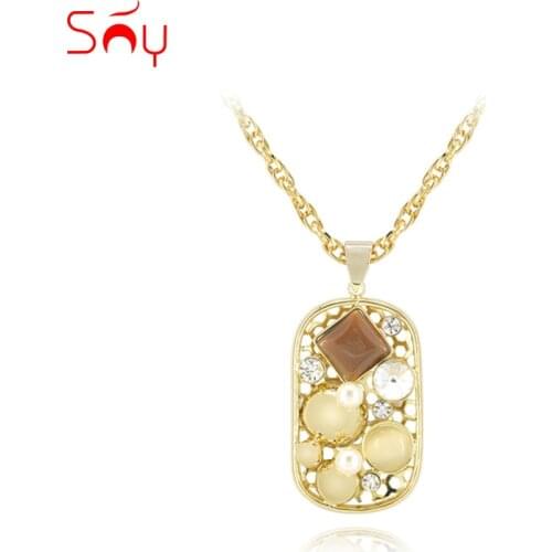 Sunny Jewelry Fashion Jewelry 2021 Necklace Pendant For Women High Quality Zircon Star Fairy For Party Wedding Daily Wear Gift