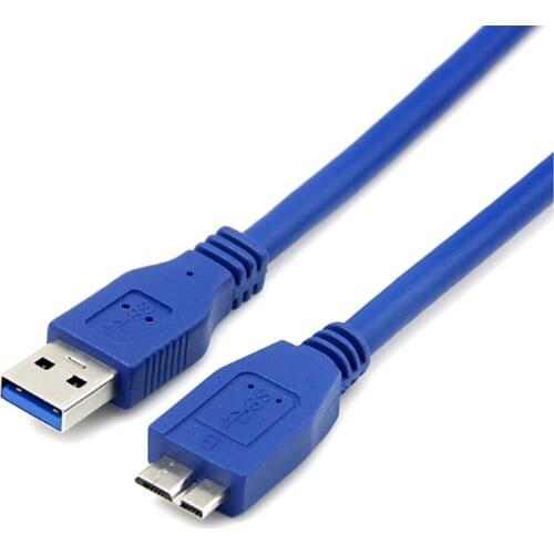 3.0 USB Type A to Micro B Data Sync Cable Fast Speed USB 3.0 Cord For External Hard Drive Disk HDD Samsung S5 Note 3 Connector