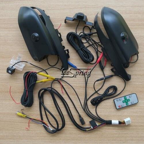 Car 360 Degree bird View Car DVR Record with parking Monitor System for TOYOTA Highlander 2018