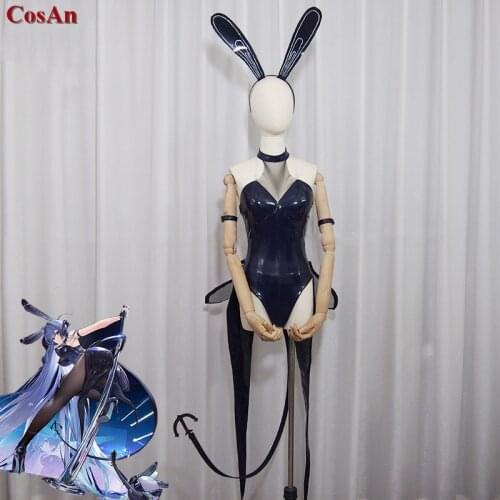 Hot Game Azur Lane NEW JERSEY Cosplay The Jumping Stage Time Bunny Girl Uniforms Activity Party Role Play Clothing Custom-Make