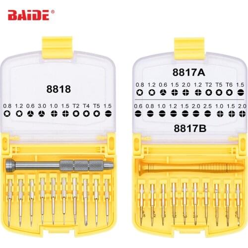 11 in 1 Precision Multipurpose Screwdriver Set Opening Tools Kit With For iPhone Laptop Smartphone Watch with Box Case
