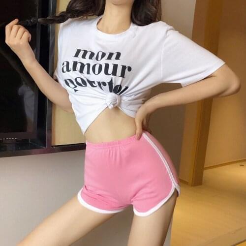 New Summer 6-color Yoga Shorts Women Sports Home Outdoor Casual Slim Sexy Shorts Gym Sports Jogging Quick-drying Shorts
