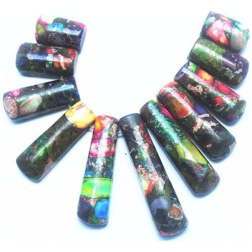 11pcs wholesale natural gem stone necklace sets accessories many colors available