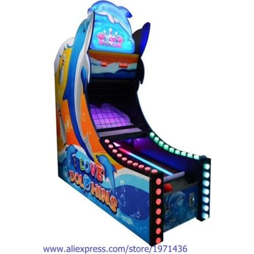 Amusement Equipment Ticket Redemption Games Token Coin Operated Arcade Bowling Game Machine