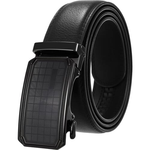 New Men Belt Fashion Alloy Automatic Buckle Belt Business Affairs Casual Decoration Belt Mens Belts Designer Belts Men 3.5cm