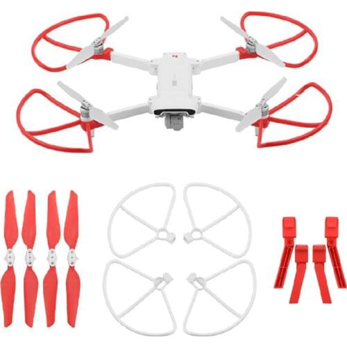 FIMI X8 SE Propeller Landing Gear Legs Rubber Pad Propeller Guard Drone Protector for FIMI X8 SE RC Quadcopter Drone Accessories