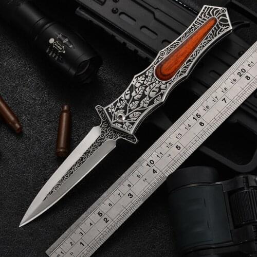 High hardness folding knife camping tactics outdoor knives field camping mountaineering knives outdoor folding knives