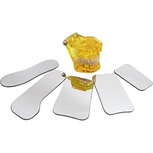 Orthodontic Dental Intraoral Photographic Reflector Mirror Double Side Oral Health Care Reflector Mirror Dentist Tools Material