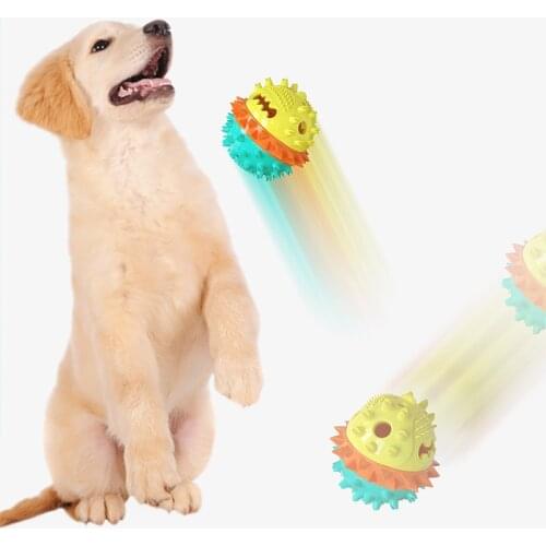 Pet Products Pet Dog Toys Stretch Rubber Leaking Food Ball Cat Dog Kong Interactive Chew Toy Tooth Cleaning Balls For Puppy Toys
