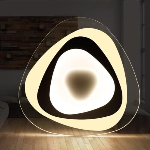 Ultrathin Surface Mounted Triangle Modern led ceiling lights lamp for living room bedroom lustres de sala home Dec Ceiling Lamp