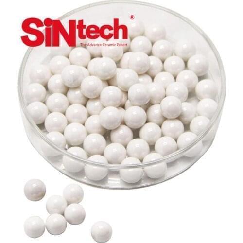 1piece Wear Resistant Zirconia Balls Beige ZrO2 Ceramic Balls 55.000~63.500mm