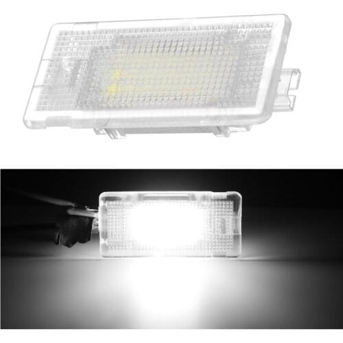 2Pcs LED Footwell Light Luggage Compartment Glove Box Lamp For BMW E36 E38 E39 E46 E60 E60 E61 E65 E66 E82 E88 E90 E91 E92 E93