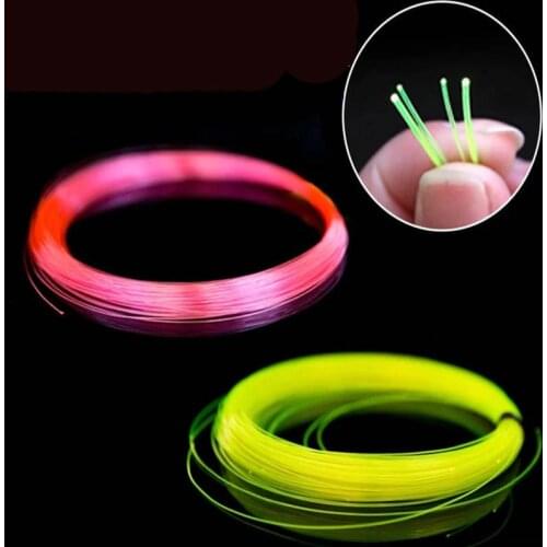 350m a roll 1.5mm Optic Fiber Lights Plastic Led Cable Fluorescence Flex Nano Optical Fibre for Gun Bow Sight Lighting