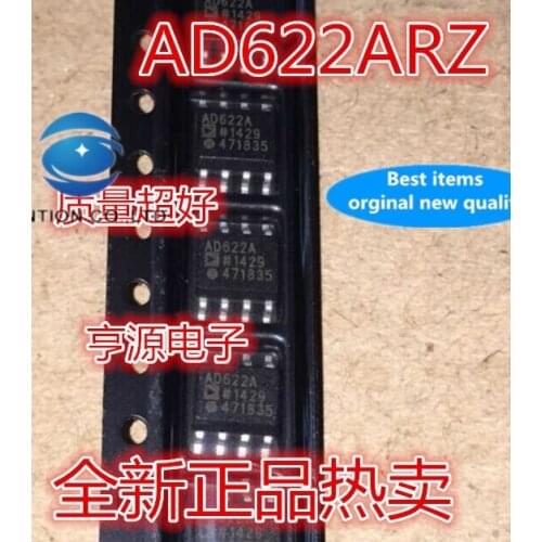 5PCS AD622 AD622A AD622AR AD622ARZ operational amplifier in stock 100% new and original